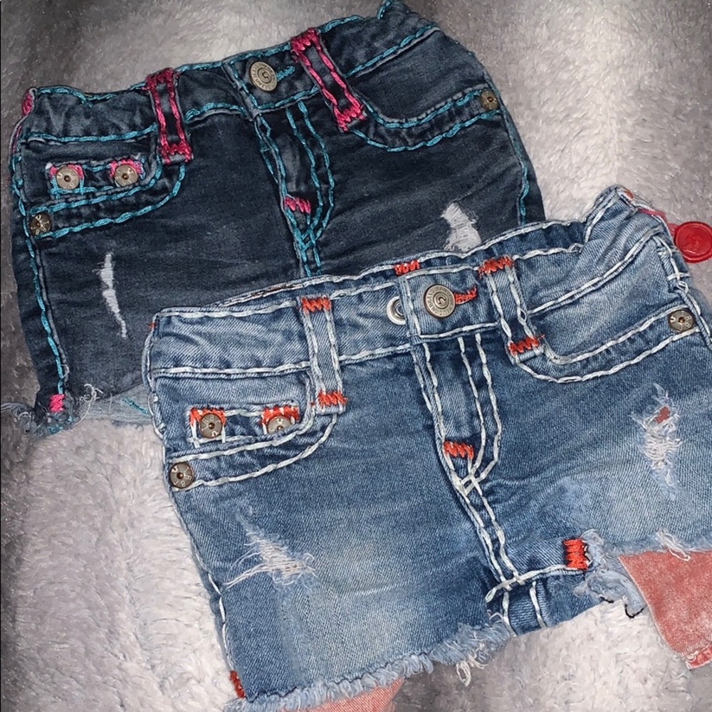Toddler True Religion shorts